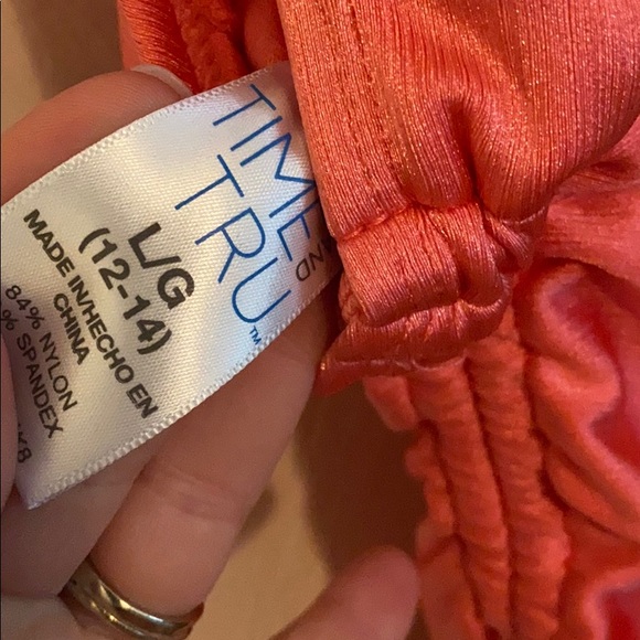 Time and Tru metallic pink one piece! - Picture 5 of 7